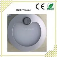 LED ON/OFF LED Round Furniture Cabinet Light thumbnail-1