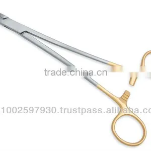 French Eye (Ryder) Needle Holder/German Stainless Steel Needle Holder/High Quality Vascular Surgical Instruments thumbnail-1