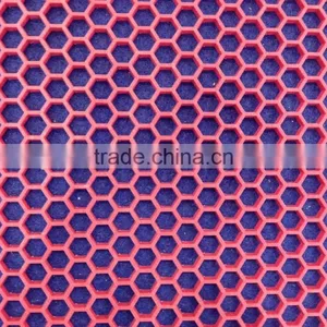 Eco-friend Anti-slip Durable Roll Coil Pvc Hexagonal Mat thumbnail-5