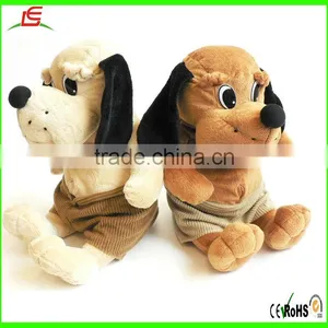 Black Long Ear Easter Puppy Plush Dog Stuffed Toy thumbnail-1