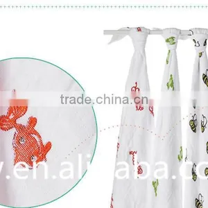 Super Soft Muslin Blanket Baby Sleep Sack Muslin Fabric thumbnail-5