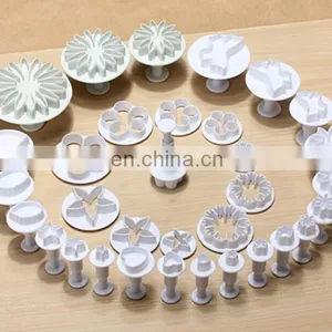 Fondant Cake Molds Kit , 10 Styles 33 Pcs Fondant Tools thumbnail-1
