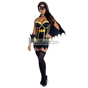 CG-COS1004 Super Girl Costume Bat Women Costume thumbnail-1