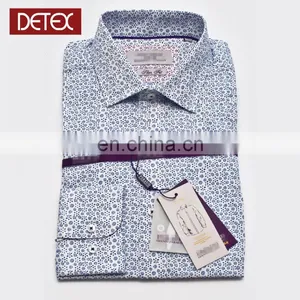 Italian Designer Men Cotton Floral Printing Dress Shirts thumbnail-2