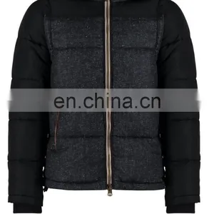 TR Herringbone Artificial Down Jacket thumbnail-1