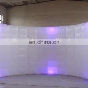 New Design Customized Popular Led Light Inflatable Booth for Sale thumbnail-4