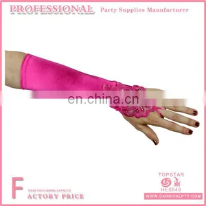 Elegant Ladies Satin Bridal Gloves for Wedding thumbnail-1