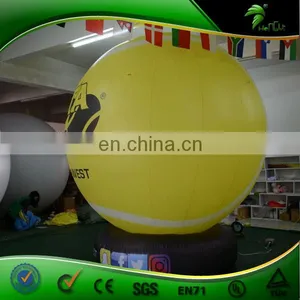 Outdoor Giant Inflatable Advertising Display Balloon With Base Inflatables LOGO Waterproof 3 D Led Lighting Ball thumbnail-3