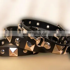 Genuine Leather Country Western Dog Collar thumbnail-1