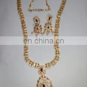 CZ Jewelry Necklace Manufacturer,cubic Zirconia Necklace Jewellery Exporter thumbnail-3