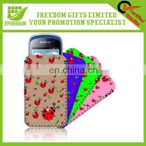 Promotional Customized Logo Neoprene Mobile Phone Bag thumbnail-1