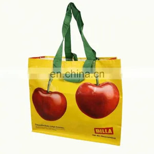 Eco-friendly Colorful PP Woven Promotional Bag,folding Shopping Bags thumbnail-1