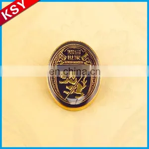Best Brand Best Quality Lapel Pins Maker Metal Dangler Pin Badge thumbnail-5