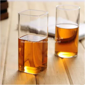 Comfortable High Quality Square Cheap Glass Water Cup thumbnail-2