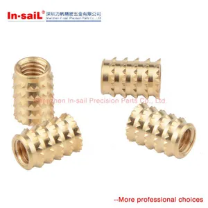 In-saiL Thread Inserts for Plastic,Ultrasonic Inserts,heat Staking Inserts thumbnail-5