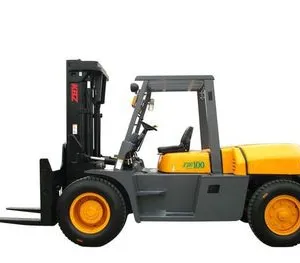 Counterbalanced Diesel Forkift FD100 thumbnail-1