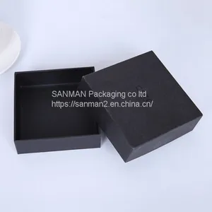 Custom Luxury Black Cardboard Matte Box thumbnail-1