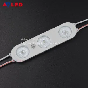 Ce&rohs Shenzhen Manufacturer 3 Lamp White Smd 2835 Waterproof Injection Light Led Module With Lens thumbnail-5