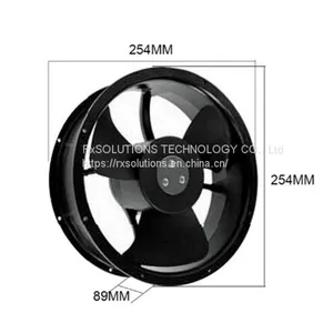 Ball Bearing Axial Flow Cabinet Cooling Fan AC 220V 0.27A 25489 thumbnail-4