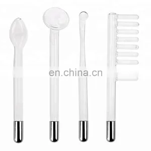 Skin Care Portable High Frequency Electrotherapy Spot Acne Remover Facial Kit Beauty Massager Device thumbnail-2