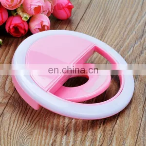 Rechargeable Beauty Portable Photo Studio Fill Light LED Ring Fill Lights for Cell Phone thumbnail-1