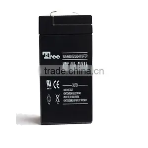CE MSDS Rechargeable Battrey 6v 4ah Lead Acid Battery for Alarm and Security System for Solar System thumbnail-1