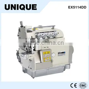 EX5114DD Cylinder Bed 4 Thread Overlock Pegasus Sewing Machine Sevo Motor Sewing Machine thumbnail-1