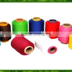 The Cheapest White Colour Recycled Cotton Spandex Covered Yarn HB268 China thumbnail-4