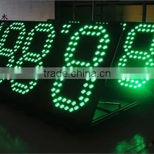 High Brightness Big Digital 8 Double Sided Gas Station Single Led Price Sign thumbnail-1