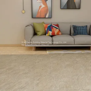 GKBM Greenpy MJ-S6011 Home Deco Fireproof Click Amber Stone Composite SPC Flooring thumbnail-2