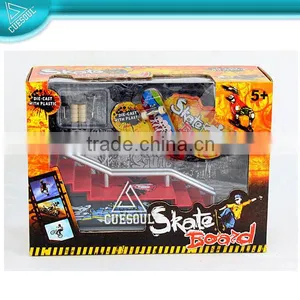 Cheap Wood Mini Toy Finger Skateboard With Ramp thumbnail-1