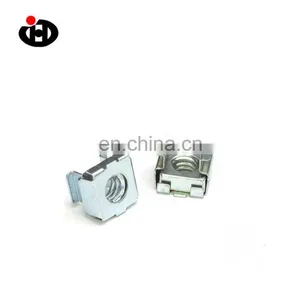 JINGHONG Factory Price Galvanized M5 Carbon Steel Square Lock Insert Cage Nut thumbnail-3