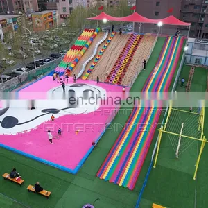 Commercial Non Electrical Games Play School Climbing Slide Combation for Kids for Sale thumbnail-2