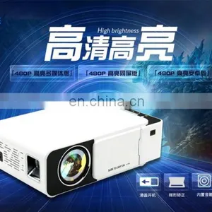 Wifi LED Projector Full HD 3D Portable HD Home Theater Mini Projector T5 thumbnail-3