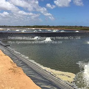 0.50mm Thick HDPE Geotextile Film for Raising Shrimp in High Water Ponds thumbnail-5