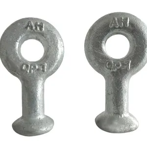 Customized Q-7-10-12 Ball Head Ring Hot-dip Galvanized QP Ball Head Hanging Ring for Power Fittings thumbnail-4
