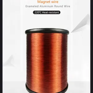 High Temperature Resistance Enameled Aluminum Round Wire for Motors and Transformers Coil Winding Power Transformers thumbnail-2