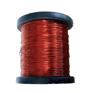 Customization Enameled Wire Aluminum Winding Magnetic Wire Thin Round Enameled Wire America thumbnail-1