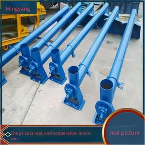 Buckwheat Electric Screw Elevator, Auger Concrete Feeding Machine Equipment, Φ219 Pulverized Coal Circular Pipe Conveyor thumbnail-3