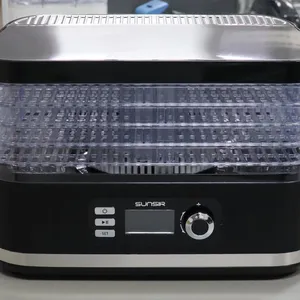 5 Tray Electric Food Dehydrator Machine With Digital Timer thumbnail-3