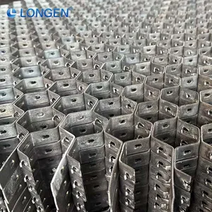 Custom With Cutting Service for Curved Ducts Carbon Steel Wire Welded Mesh Tortoise Shell Net thumbnail-1