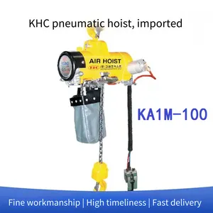 1000kg Khc Pneumatic Hoist Ka1m - 100 Motor Travel thumbnail-1