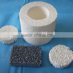Silicon Carbide Ceramic Foam Filter for Casting thumbnail-1
