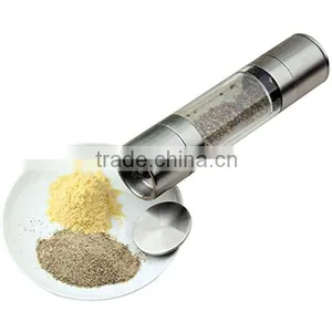Manual Spice Crafts Salt and Pepper Grinder Set, Stainless Steel Salt Grinder Quality Choice thumbnail-3