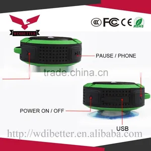 Waterproof Speaker Flash Light Bluetooth Speaker With Power Bank Free Sample thumbnail-6