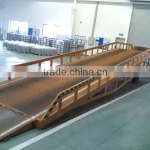 10T Hydraulic Forklift Ramp, Truck Loading Ramps for Trailers thumbnail-1