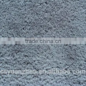 Best Selling Grey Rabbit Fur Fabric thumbnail-4