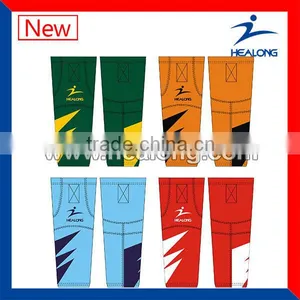 Dye Sublimated Fashionable Multi-color Ice Hockey Socks Custom Design for Men Hot Sale thumbnail-1
