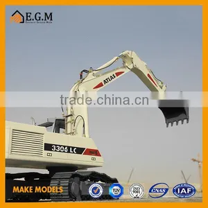 Customized Miniature Diecast Excavator Model thumbnail-1