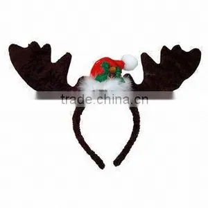 Christmas Antlers,santa Headbands thumbnail-1
